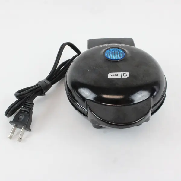 DASH DMW001BK Mini Maker Waffle Maker Black Compact Single Serve