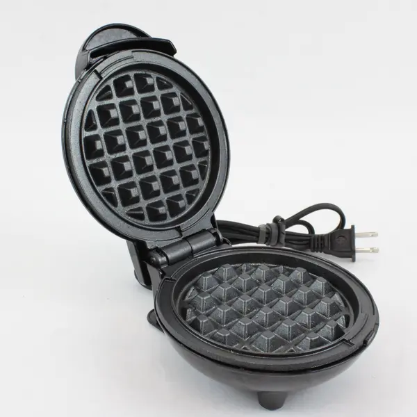 DASH DMW001BK Mini Maker Waffle Maker Black Compact Single Serve