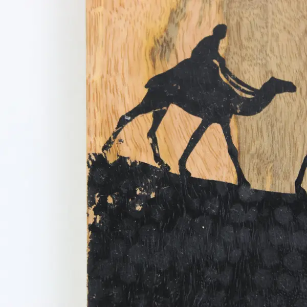 Wooden Three Wise Men Shadow Wall Plaque Nativity Religious Decor
