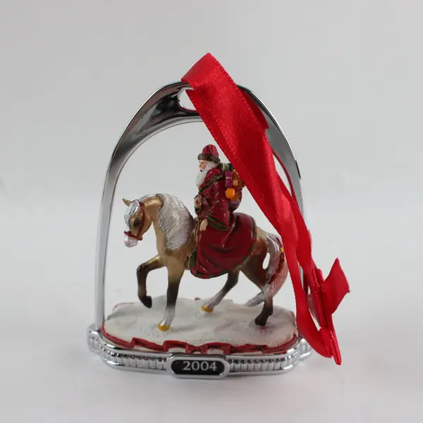 Breyer 2004 Father Christmas Stirrup Ornament Holiday Edition Mint In Box