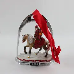 Breyer 2004 Father Christmas Stirrup Ornament Holiday Edition Mint In Box