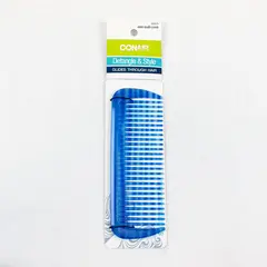 Conair Detangle & Style Blue Wide Tooth Comb