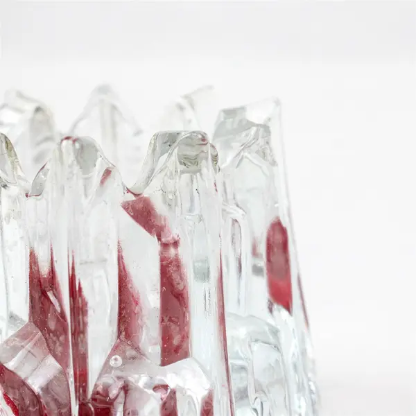 Kosta Boda Polar Votive Candle Holder Clear Modern Decor Collectible