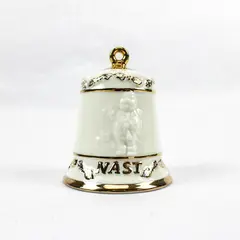 Vintage Duncan Royale Christmas Bell NAST Santa Collectors Club Exclusive 1990