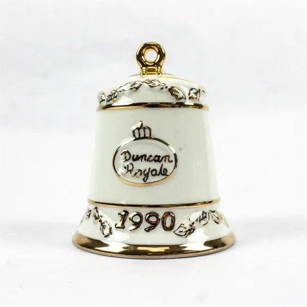Vintage Duncan Royale Christmas Bell NAST Santa Collectors Club Exclusive 1990
