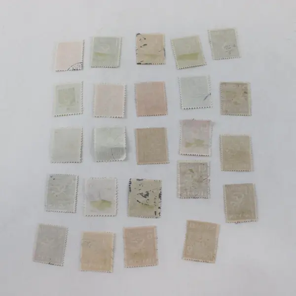 Lot Of 24 Finland Coat Of Arms Stamps 1930s-1950s Used