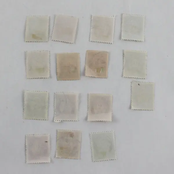Lot Of 15 Norway Posthorn 5/10/15/20 Ore Stamps Used 