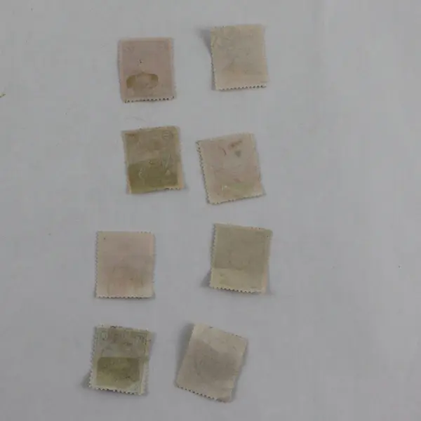 Lot Of 8 Japan Early 1900s Stamps Used
