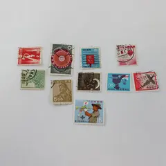 Lot Of 10 Japan Stamps 1937-1975 Used