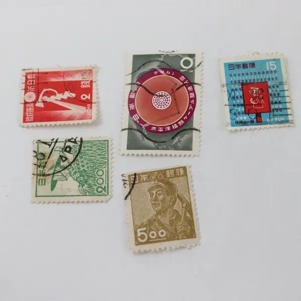 Lot Of 10 Japan Stamps 1937-1975 Used