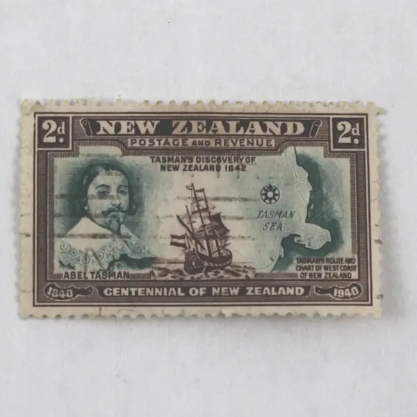 Lot of 10 Used New Zealand Postage Stamps Mixed Vintage Uncertified