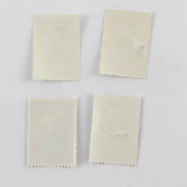 Lot Of 4 Macau Stamps 1950s Mint Lightly Hinged 
