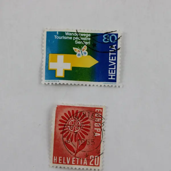 Lot of 31 Switzerland Mixed Commemorative Stamps 1950s-1970s Used