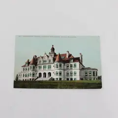 Administration Building University Of Washington Seattle Color Litho Postcard