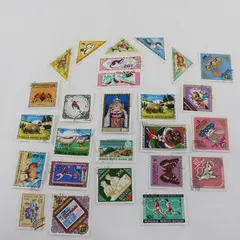 Lot Of 26 Mongolia Mixed Commemorative Stamps Mint Hinged CTO
