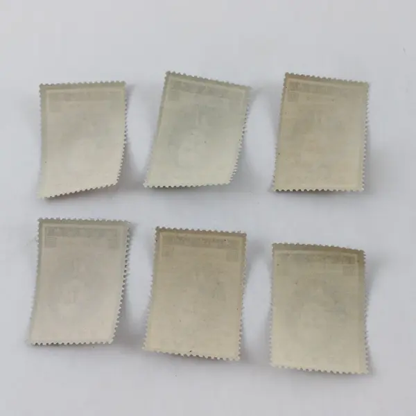 Lot Of 6 Greece Roosevelt Memorial 1945 Stamps SC #469-71 MNH