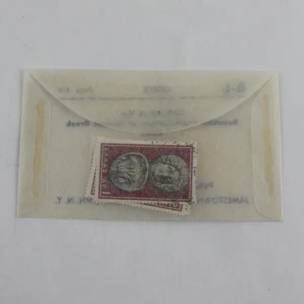 Greece Ancient Coin Stamps Set of 6 Mint and CTO