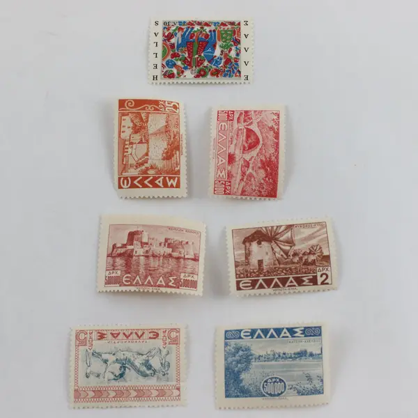 Lot Of 18 Greece Stamps 1920s-1960s Mint Hinged