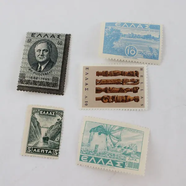 Lot Of 18 Greece Stamps 1920s-1960s Mint Hinged