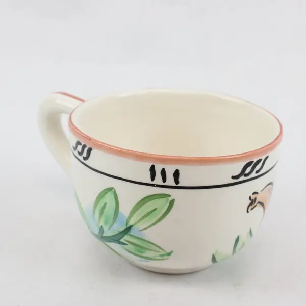 Strata Group Jungle Spree Elephant Motif Mug Hand Painted Portugal