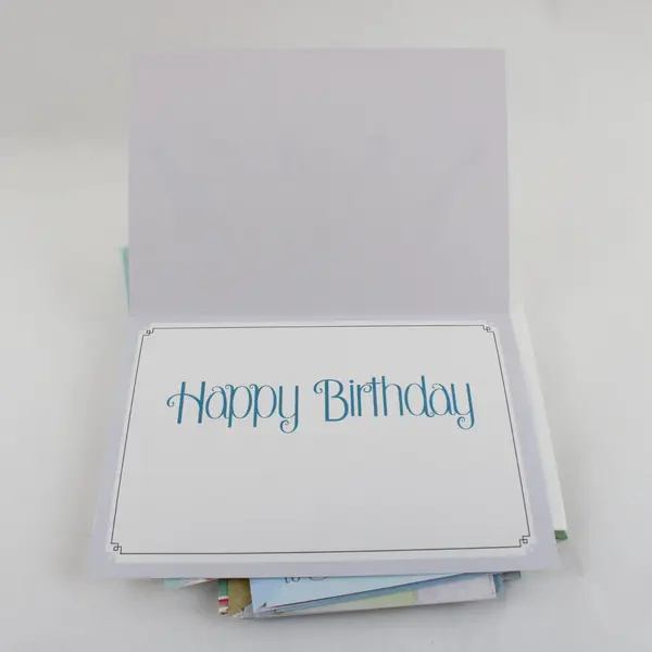 Lot of 15 Bird-Themed Birthday Cards with Envelopes UNUSED