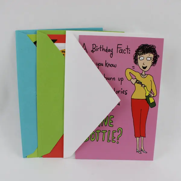 Lot of 3 American Greetings Funny Birthday Cards with Envelopes UNUSED