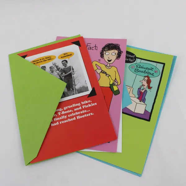 Lot of 3 American Greetings Funny Birthday Cards with Envelopes UNUSED