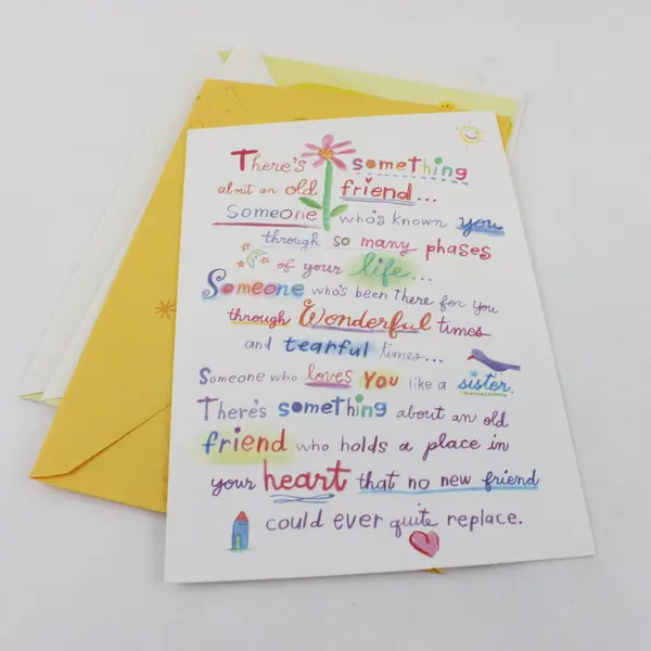 Lot of 3 Hallmark Heartfelt Birthday Cards for Friends UNUSED
