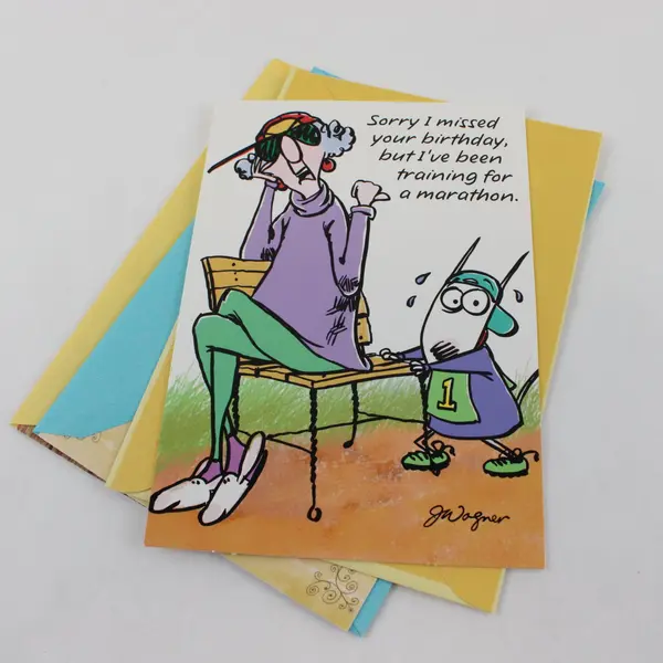 Lot of 3 Hallmark Funny Birthday Cards with Envelopes UNUSED