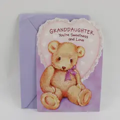 Hallmark Expressions Valentine's Day Card for Granddaughter UNUSED