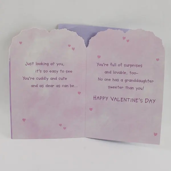 Hallmark Expressions Valentine's Day Card for Granddaughter UNUSED