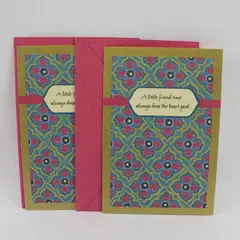 Lot of 2 Hallmark Connections Retro Greeting Cards for Friends UNUSED