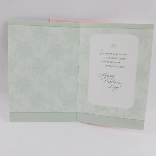 Hallmark Floral-Themed Mother's Day Card with Envelope UNUSED