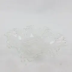Unbranded Glass Geometric Decorative Dish