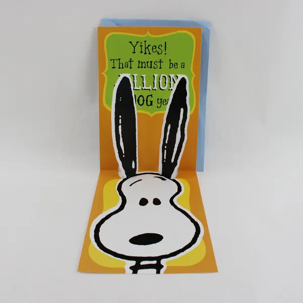Hallmark Peanuts Snoopy Funny Birthday Card UNUSED