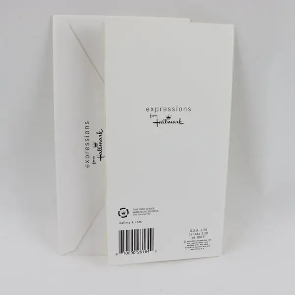 Hallmark Expressions Anniversary Greeting Card with Envelope UNUSED