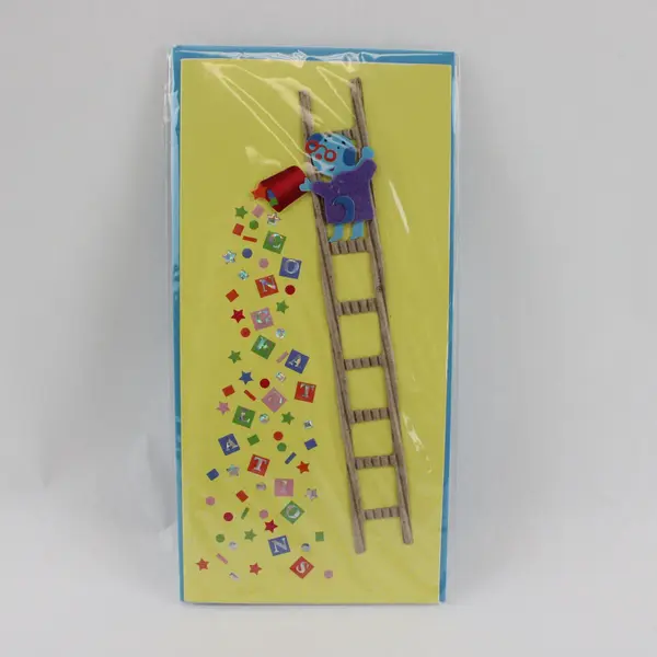 Paper Magic Group Congratulations Colorful 3D Art Card UNUSED