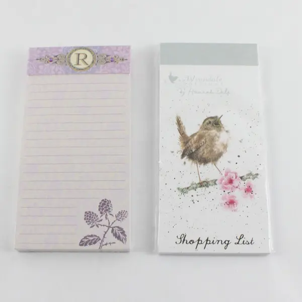 Lot 2 Magnetic Lined Note Pads New Wrendale Hannah Dale Punch Studio Bird R