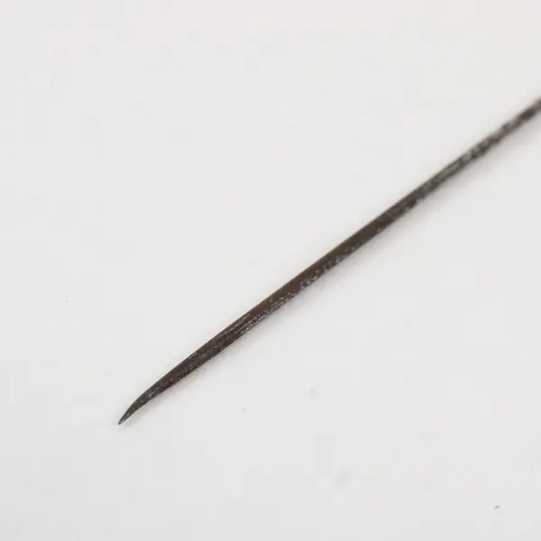 Vintage Gold-Tone Finial Hatpin 9" FLAWED