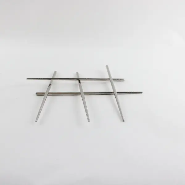 Lot of 8 Stainless Steel Metal Chopsticks Good Condition 8.12 inches