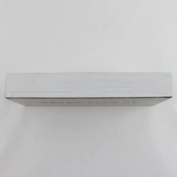 Small White Wooden Rustic Box Sign Quote "Never Give Up" Sixtrees Brand USA