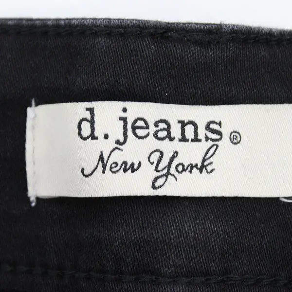 D. Jeans Black High-Rise Shorts Women's Size 6