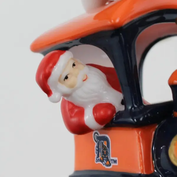 2006 Danbury Mint Detroit Tigers Holiday Express Christmas Locomotive Ornament