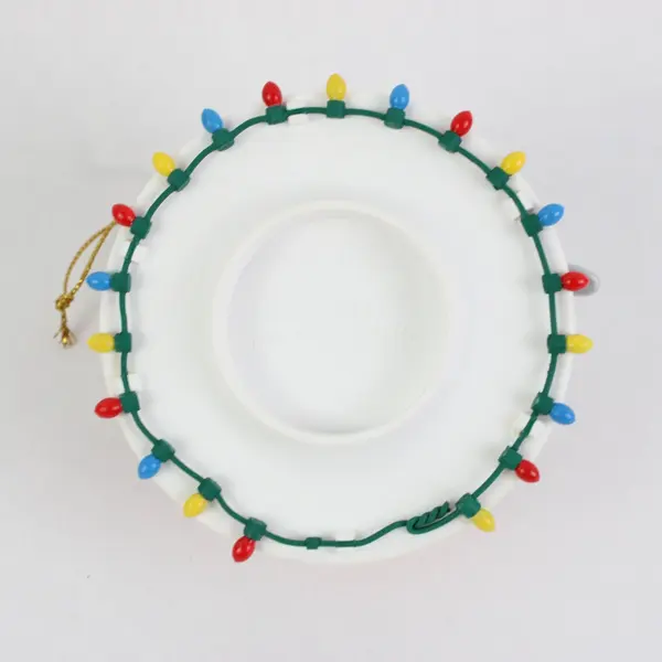 Vintage 1993 Campbell's Kids Sleeping in Soup Bowl Christmas Ornament