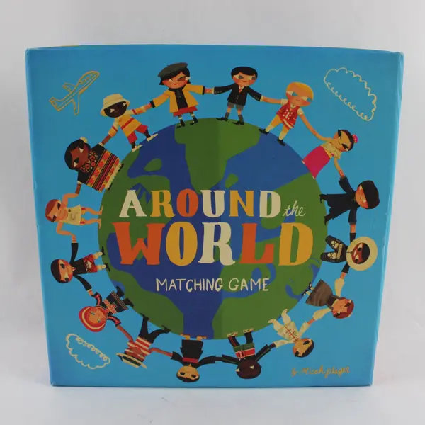 Around the World Matching Game Micah Player Educational Memory Game