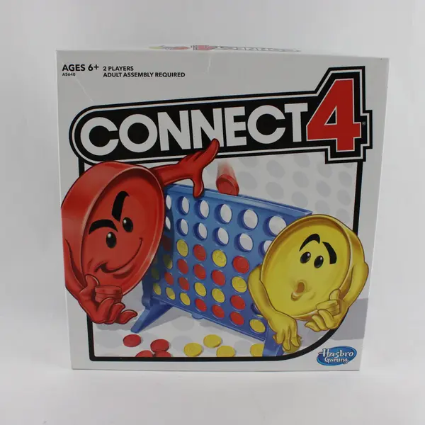 2016 Hasbro Connect 4 Family Strategy Game A5640 Complete Set