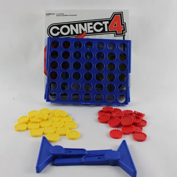 2016 Hasbro Connect 4 Family Strategy Game A5640 Complete Set