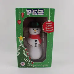 PEZ Snowman Christmas Ornament Dispenser 2019 Limited Edition New Sealed