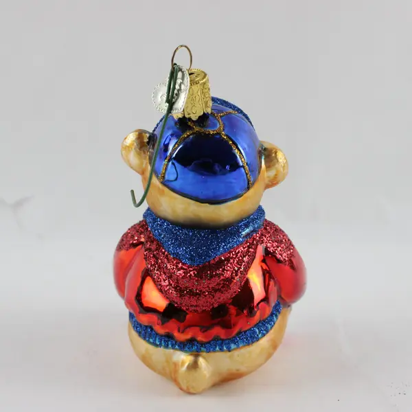 The Merck Family's Old World Christmas All Star Bear Ornament