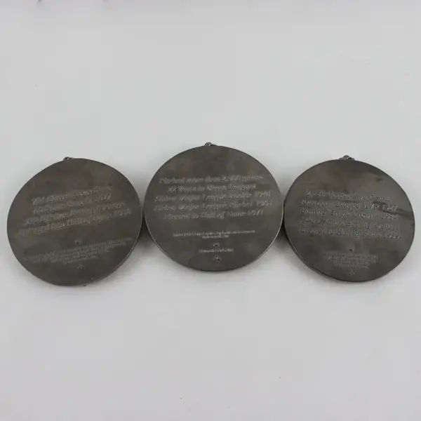 Lot of 3 Hallmark Keepsake Baseball Heroes Ornaments Ruth Paige Gehrig